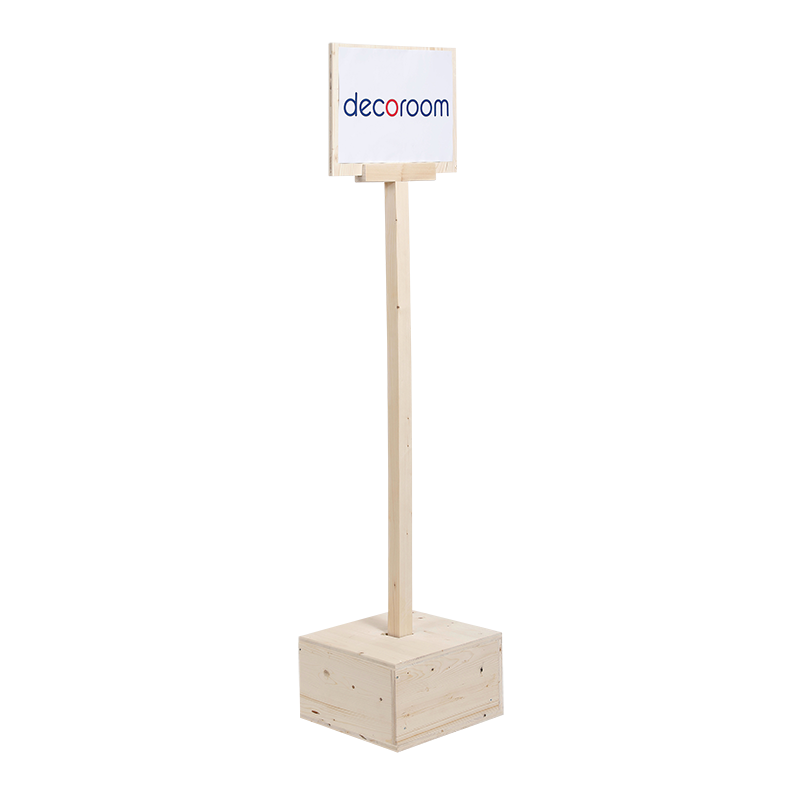 Porte signalétique bois A3 ou A4 - Decoroom