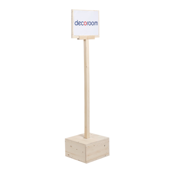 Porte signalétique bois A3 ou A4 - Decoroom