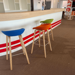 Tabouret Baltic tissu - Decoroom