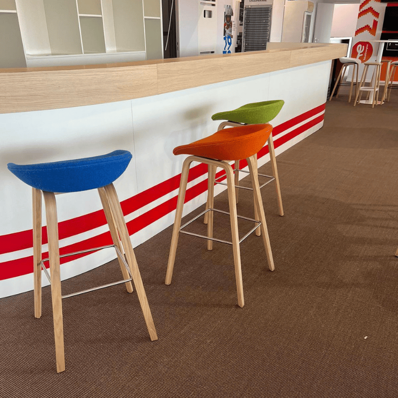 Tabouret Baltic tissu - Decoroom Tabouret Baltic tissu - Decoroom